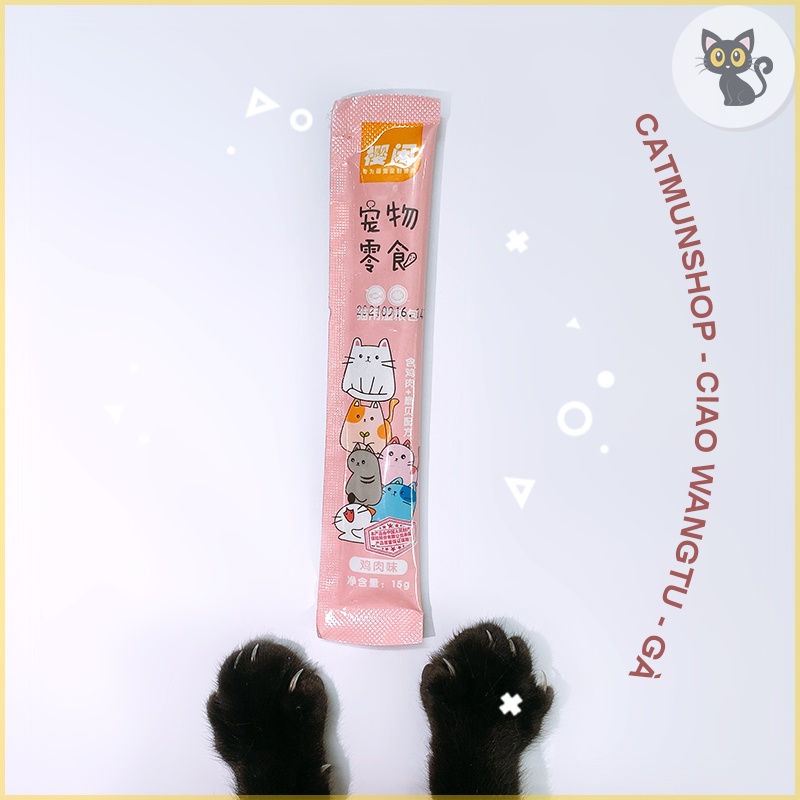 Pate Ciao WangTu cho mèo mọi lứa tuổi