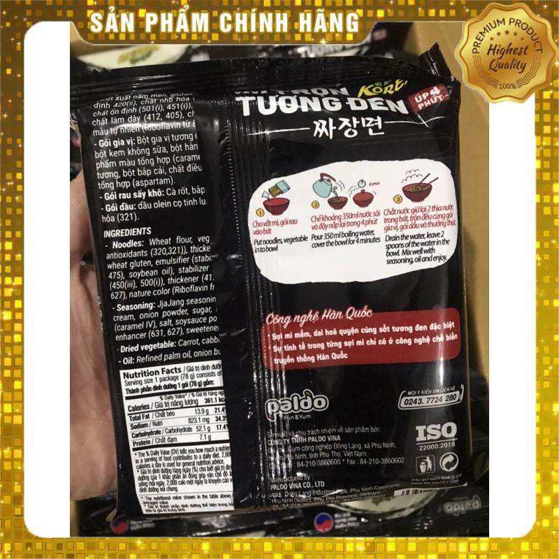 Mì Tương Đen Koreno Úp 4 Phút Gói 78g | BigBuy360 - bigbuy360.vn