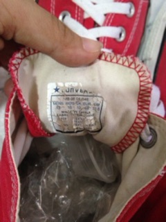 Converse 2hand real size 48