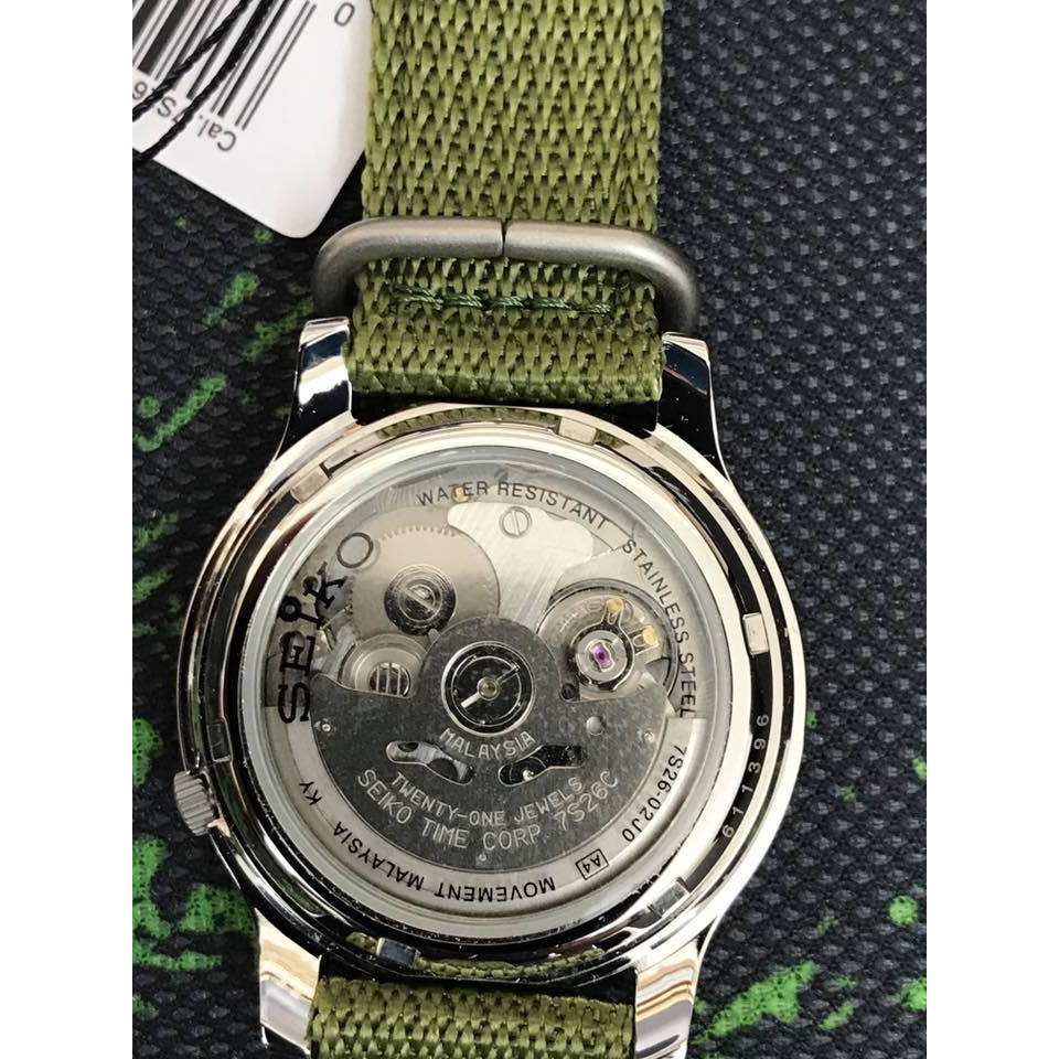 Đồng hồ nam Seiko SNK805 dây dù