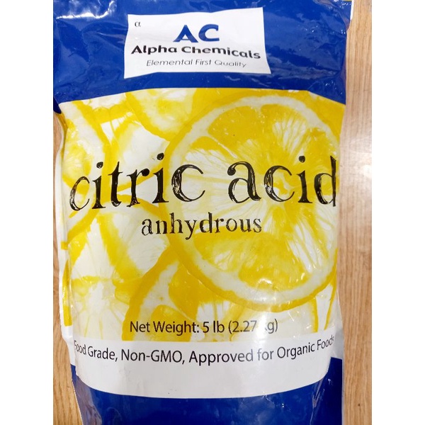 Axit Citric Hữu Cơ 500g