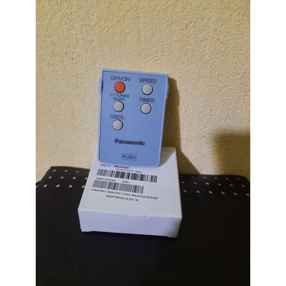 Remote Điều khiển quạt cây Panasonic F-308NHNBBKBH- Hàng mới chính hãng Panasonic 100% Fullbox Tặng kèm Pin