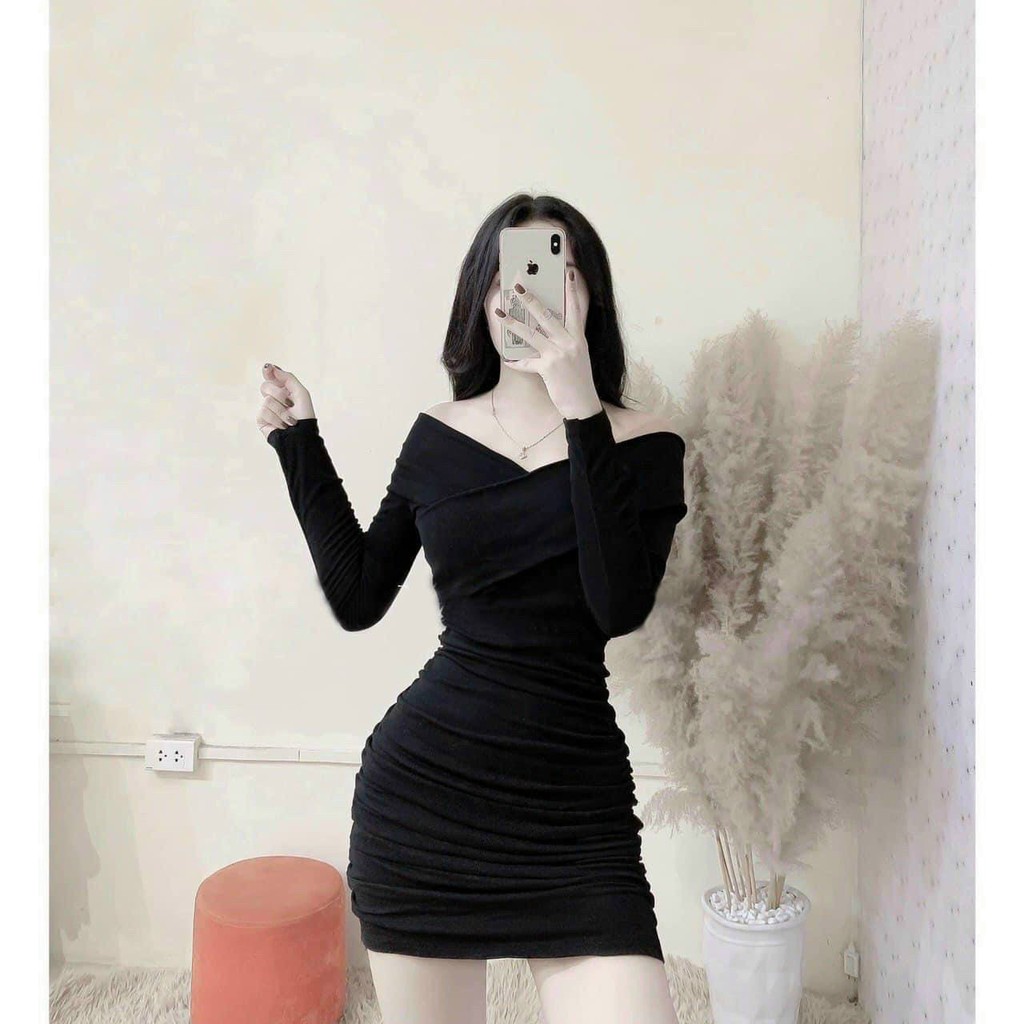 Đầm Váy Body Sang Chảnh Đầm Dự Tiệc Chất Thun Mã KH005 | BigBuy360 - bigbuy360.vn