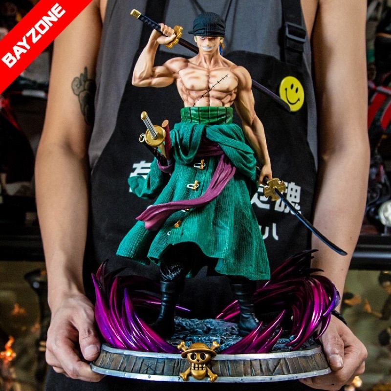 (Có sẵn - 37cm) Mô hình Zoro One Piece siêu to cực nét - Figure Onepiece