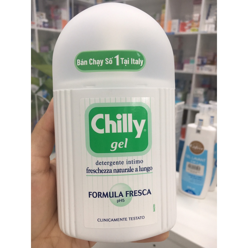 Dung dịch vệ sinh Chilly bạc hà - đem lại sự tươi mát tức thì đến từ nước Ý