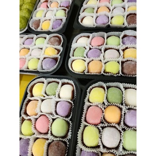 Bánh mochi kem tươi, không chất bảo quản, hộp 12 bánh