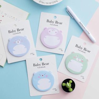 Giấy note Baby Bear 30 sheets