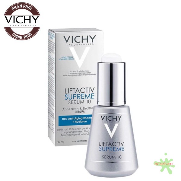 Tinh Chất Chống Lão Hóa, Trẻ Hóa Da Và Giảm Nếp Nhăn Vichy Liftactiv Serum 10 Supreme 30ml