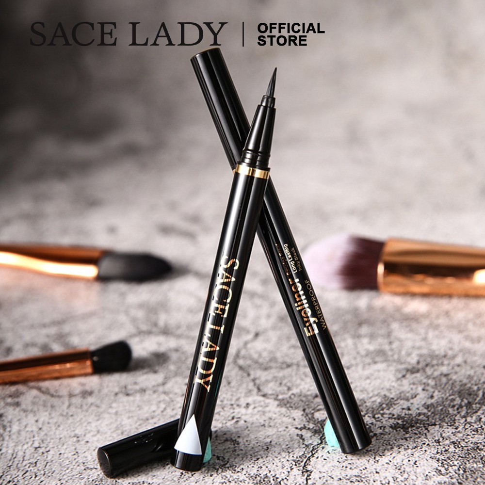 Bút kẻ mắt nước SACE LADY màu đen chống thấm nước lâu trôi 0.8g