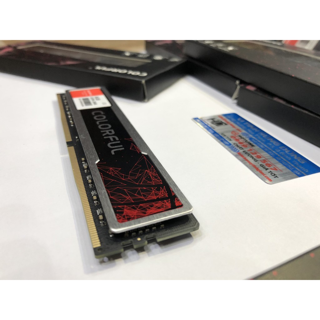 [Mã ELMS05 giảm 5% đơn 300k]Ram New máy tính để bàn PC, DDR4 8G Bus 2666 Colorful new BH 36Thg, PC4, tản nhiệt thép | BigBuy360 - bigbuy360.vn