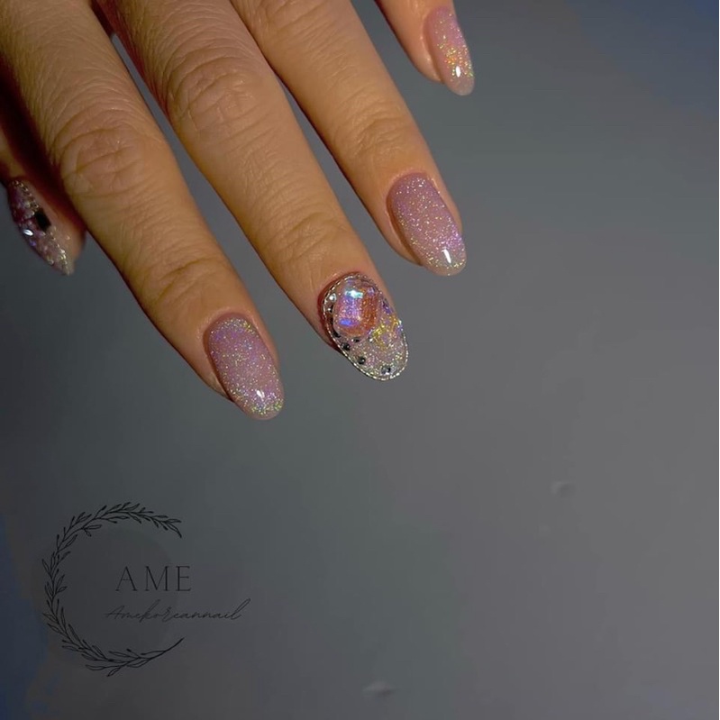 Sơn mắt mèo kim cương cầu vồng