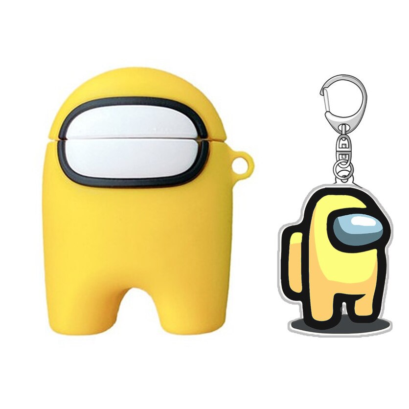 Vỏ bảo vệ hộp sạc tai nghe không dây bluetooth họa tiết game Among Us PVP đáng yêu cho Airpods 1 2 3 Pro | BigBuy360 - bigbuy360.vn