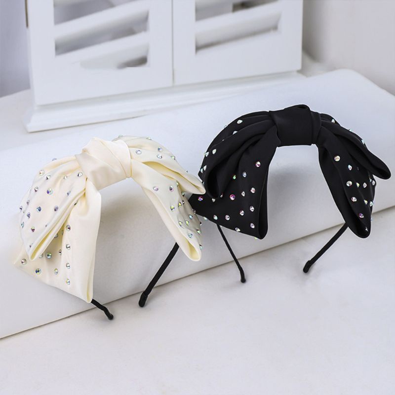 Băng Đô Cài Tóc Đính Đá Nhiều Màu Sắc Thời Trang Cho Nữ