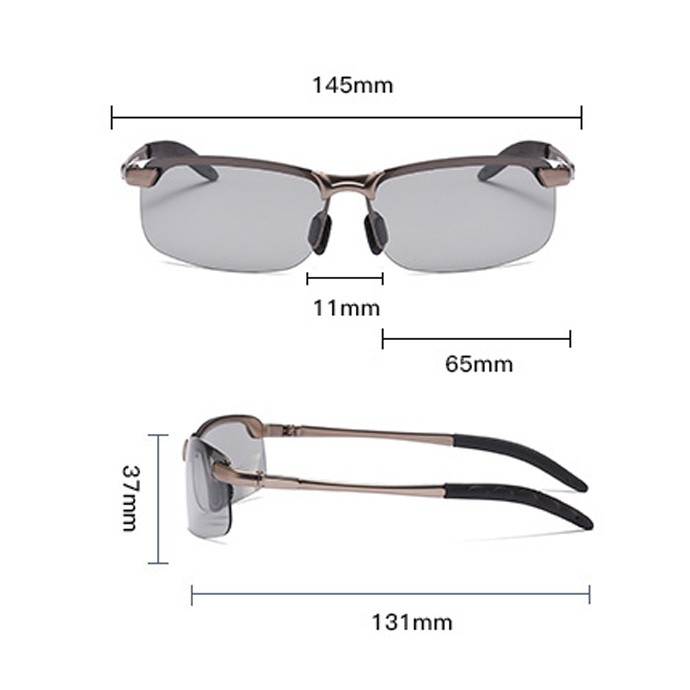 Mắt Kính Chạy Bộ Mẫu Thể Thao Unisex Cao Cấp Đi Đường Thời Trang Tặng Kèm Hộp Đựng Kính TL-003
