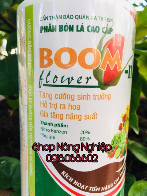 Phân bón lá cao cấp BOOM-n Flower