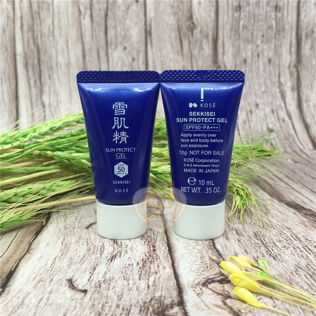 Kem Chống Nắng Kose SEKKISEI SUN PROTECT ESSENCE GEL SPF50/PA++++ 10g | BigBuy360 - bigbuy360.vn