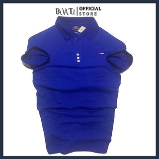 Áo polo nam cổ trụ gạch ngực BAVATU vải thun cotton da cá chống nhăn thấm hút mồ hôi co giãn nhẹ mặc mát