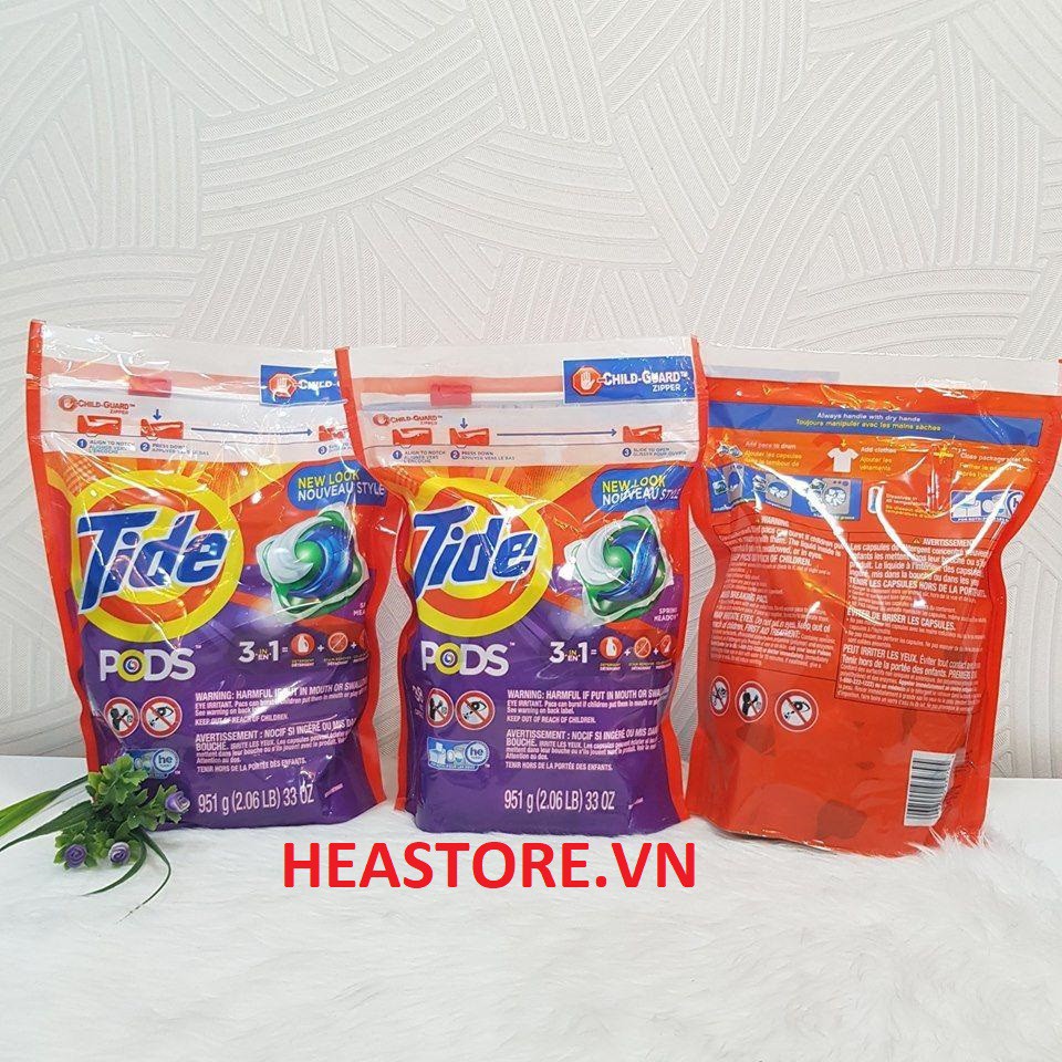 Viên giặt Tide Pods 38 viên - Mỹ