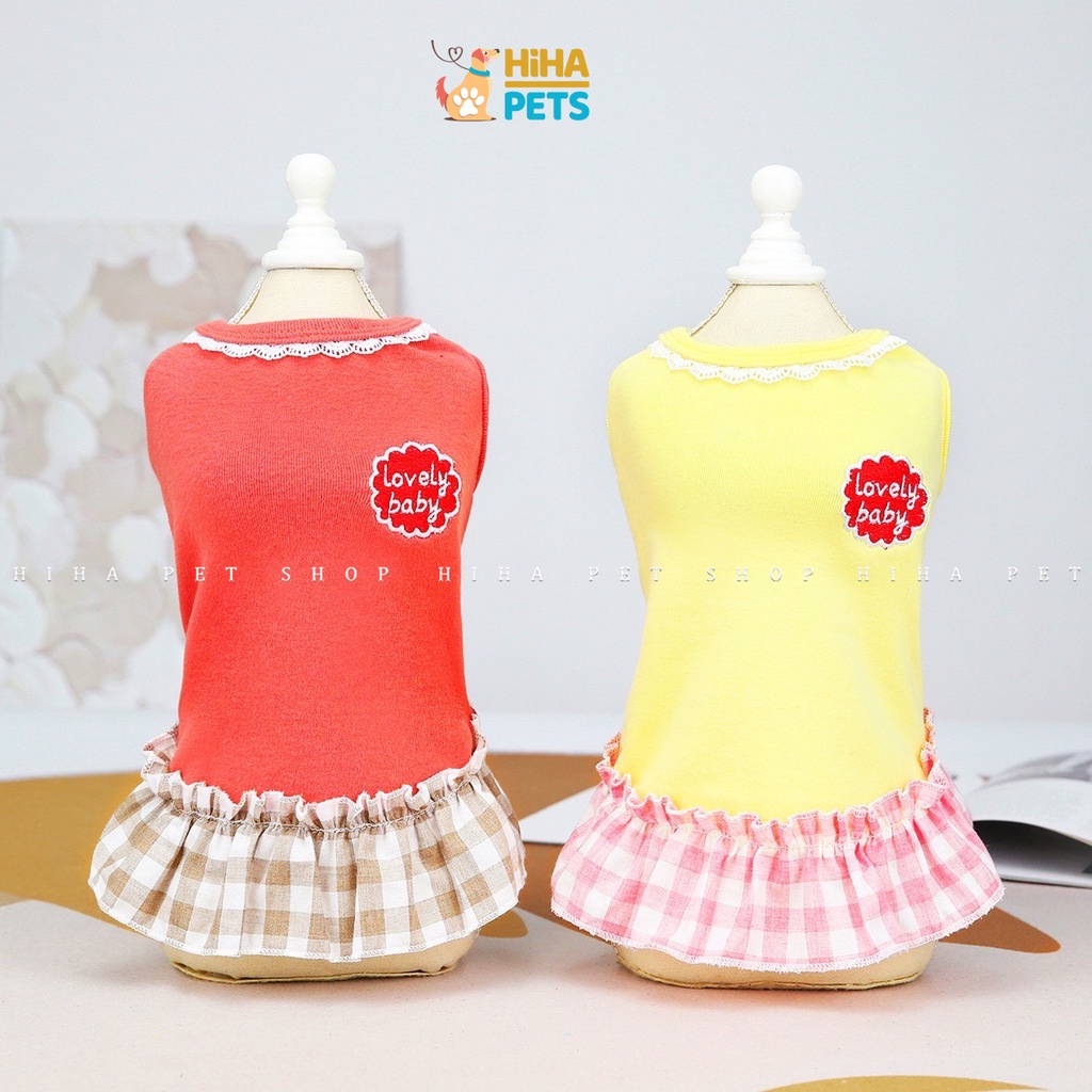 Áo Cho Chó Mèo Thời Trang Mùa Hè Mới Nhất Vải Cao Cấp Trend Quần Áo Thú Cưng Mát Mẻ Hihapet.