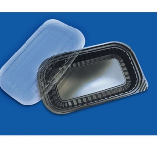 100 hộp nhựa đế đen nắp trong Ht17