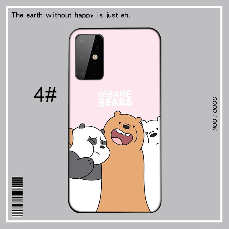 Samsung Galaxy J2 J4 J5 J6 Plus J7 J8 Prime Core Pro J4+ J6+ J730 2018 Casing phone Soft Case LU117 We Bare Bears Pink