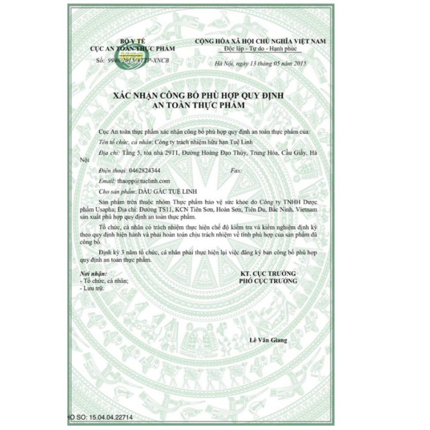 [CHÍNH HÃNG] Dầu gấc Tuệ Linh - Giúp sáng mắt đẹp da - Lọ nhỏ 60 viên, lọ lớn 100 viên - Pharmacy TH Store | Thế Giới Skin Care