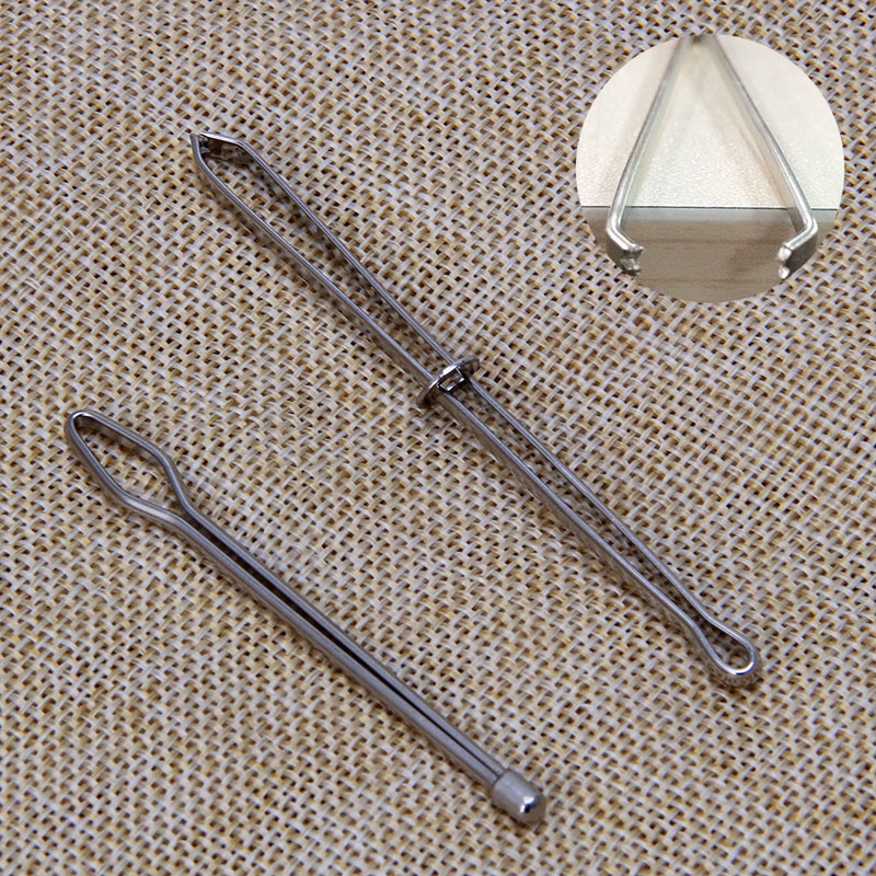 Set 2 móc hỗ trợ thắt lưng bằng thép không gỉ