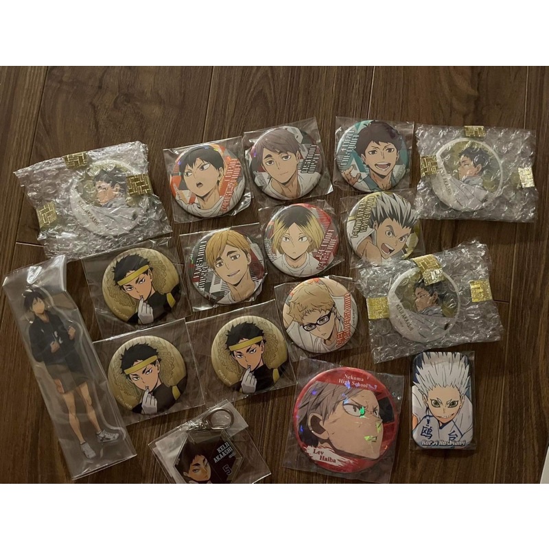 Huy hiệu Badge Haikyuu (chính hãng)