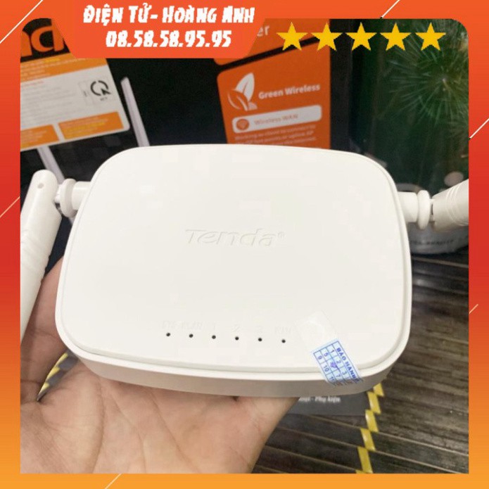 Bộ Phát 2 Râu WiFi Tenda N300- Chính hãng 300Mbps 2 râu