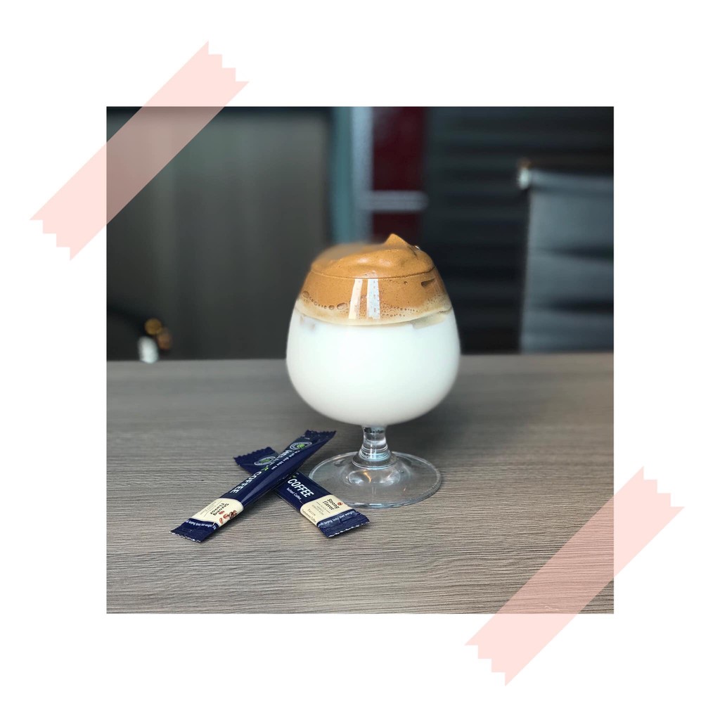 Cafe Đen Hòa Tan Nguyên Chất Hello 5 Coffee - Hộp 15 gói x 2g