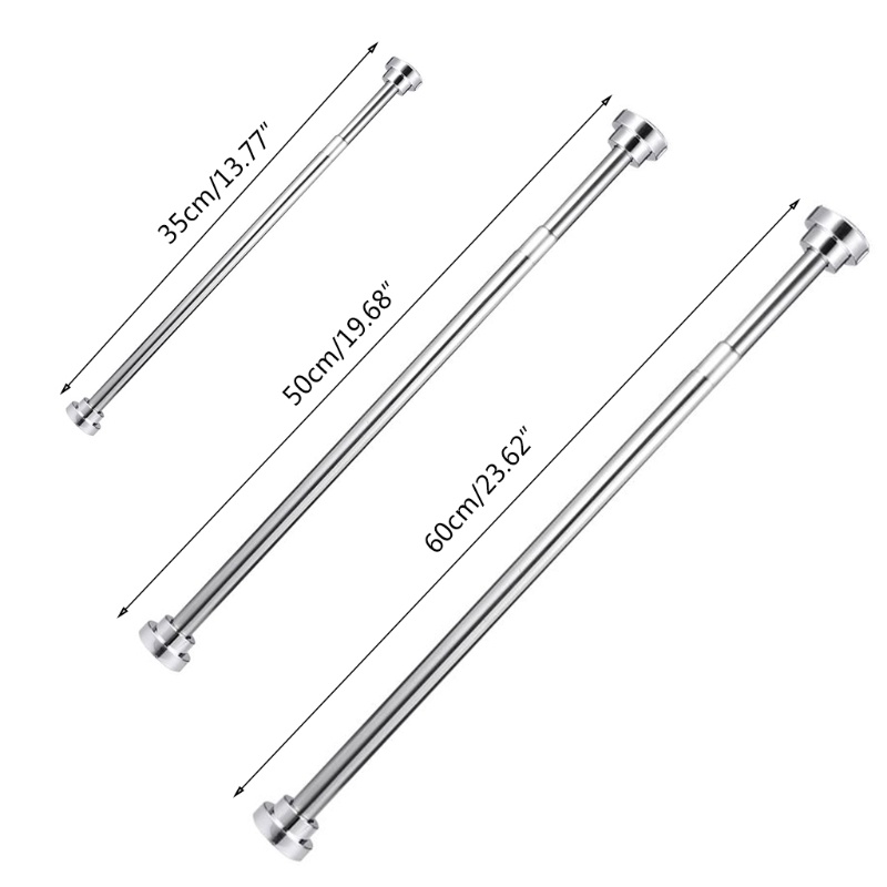 Thanh Treo Rèm Cửa Kéo Dài Được Tiện Lợi Dành Cho Phòng Tắm