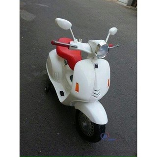 [Freeship] Xe máy điện trẻ em Vespa Cao cấp (có nhạc đèn, bá