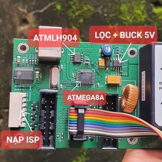 Mạch tháo Nguồn đúc 24V 0.45A HS10-24 IC Atmega8A