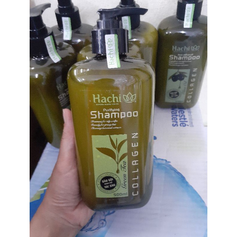 DẦU GỘI/DẦU XẢ HACHI CHAI(500ML VÀ 350ML)