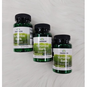 Swanson Premium Yohimbe Bark Sexual Heath 4:1 -  - Tăng sinh lý Nam - Chính hãng
