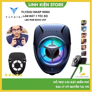 Quạt tản nhiệt Flydigi WASP Wing - Quạt tản nhiệt 4500 vòng/phút - Đèn LED RGB siêu ngầu