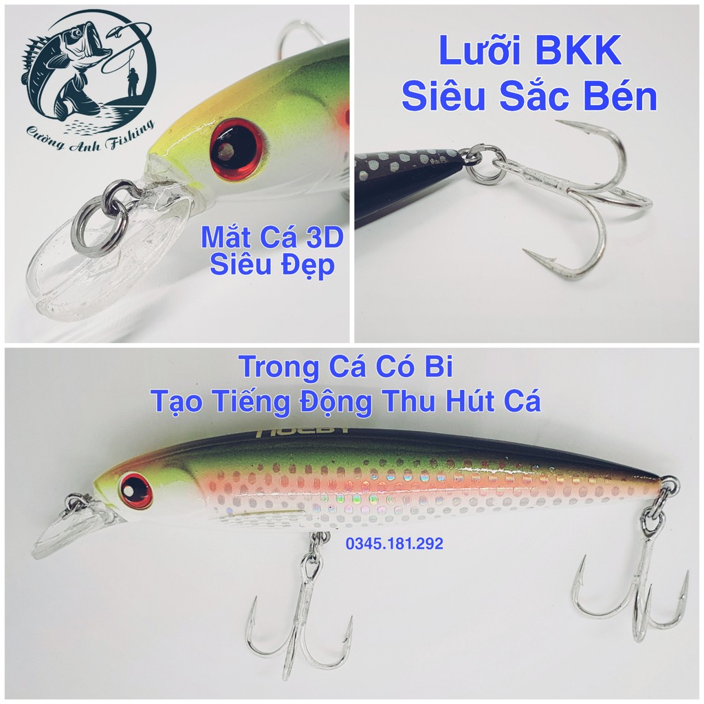 Mồi Trolling Noeby 9047 Chuyên Kéo Cá Nhồng, Thu, Măng ,chẽm  Size 12gr S11