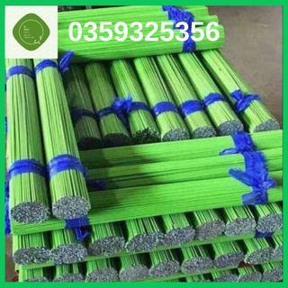Que cắm lan màu xanh 500gram