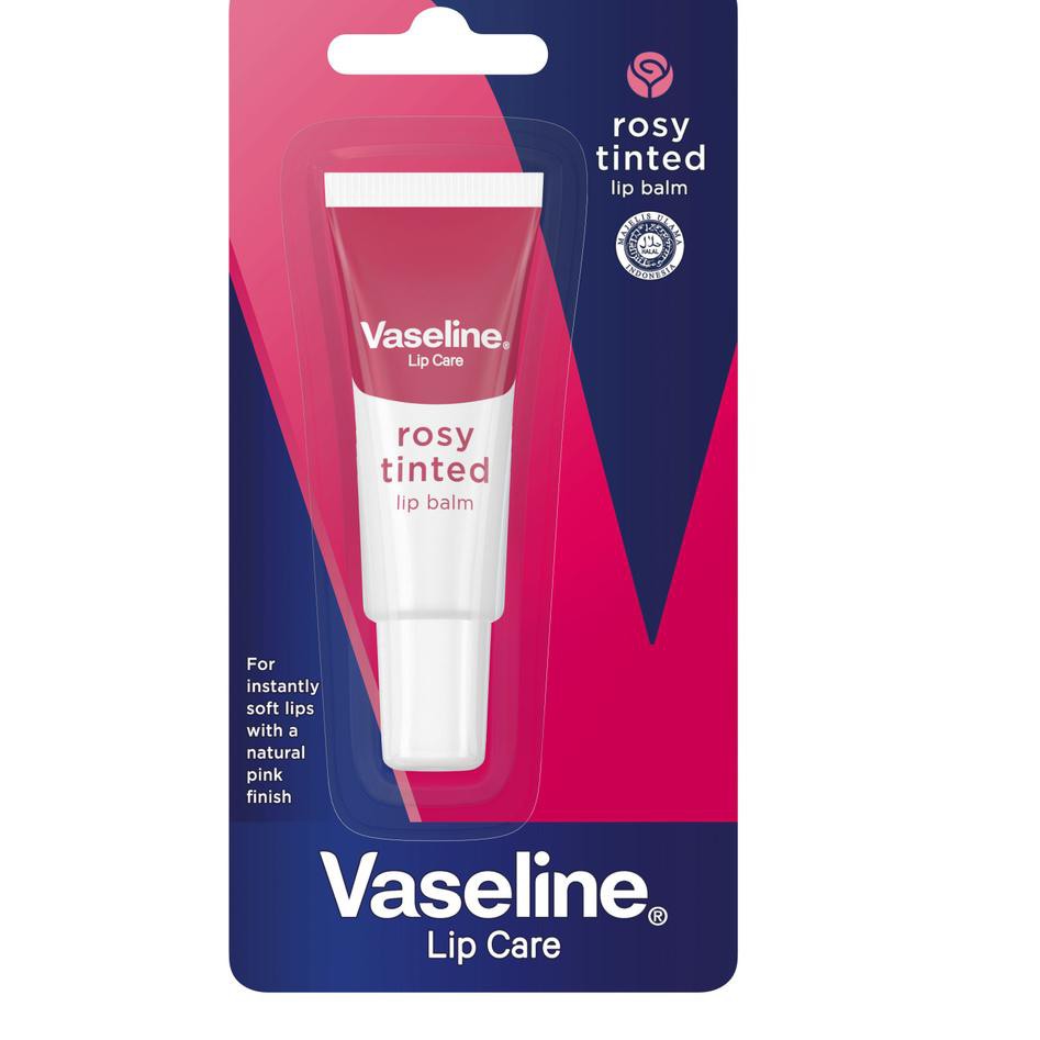 (Hàng Mới Về) Son Dưỡng Môi Vaseline Làm Sáng Màu Môi 10g | BigBuy360 - bigbuy360.vn