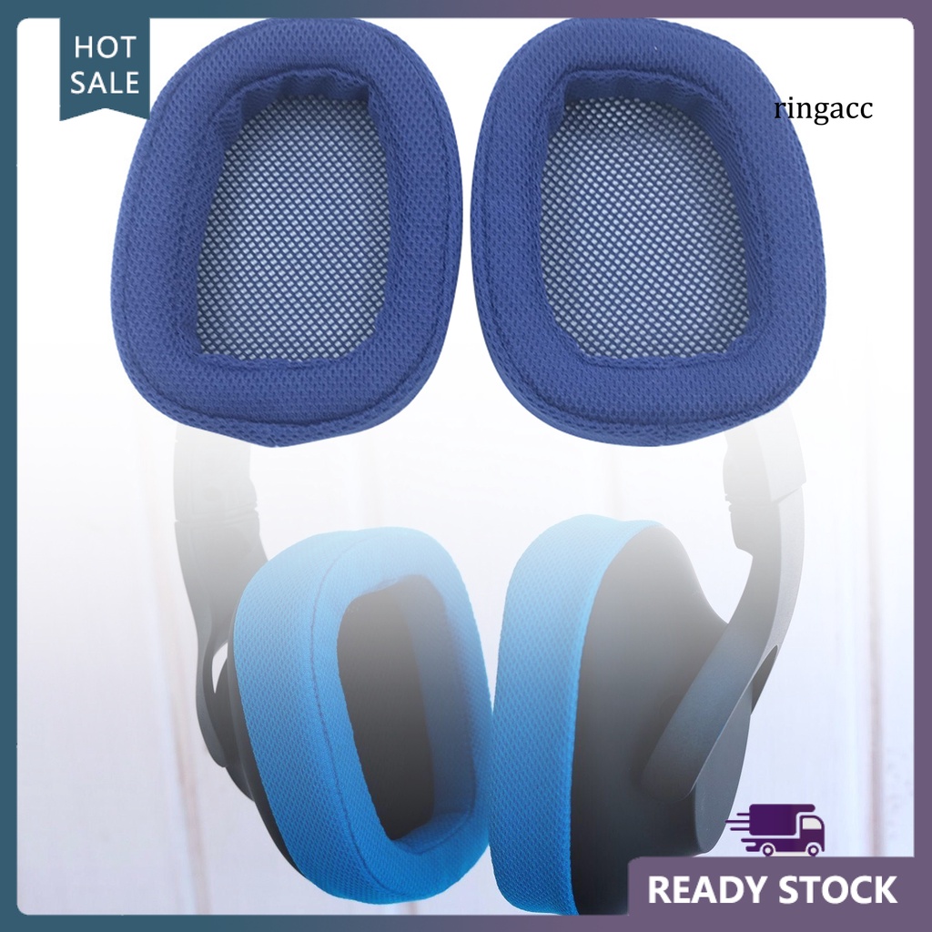 1 cặp đệm tai nghe thay thế thoáng khí chống bụi cho Logitech G433/G233/G-pro/G533/G231/G331