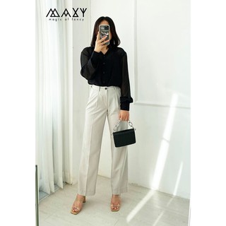 ÁO - ELLE SET SHIRT - Có áo lót rời bên trong 2 lớp dày dặn