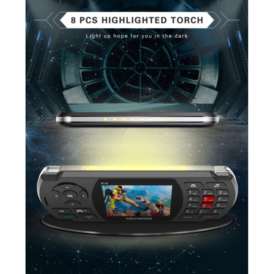[Mã ELMS5 giảm 7% đơn 300K] Điện thoại Kechaoda K110 - Cài sẵn 84 game | BigBuy360 - bigbuy360.vn