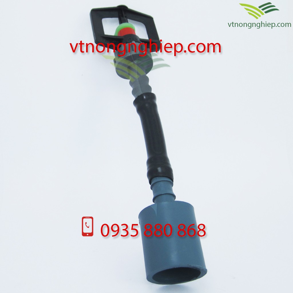 20 khớp nối ống nước 10ly ren trong 17mm pvc