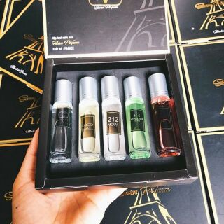 Set bộ nước hoa tháp 5 chai