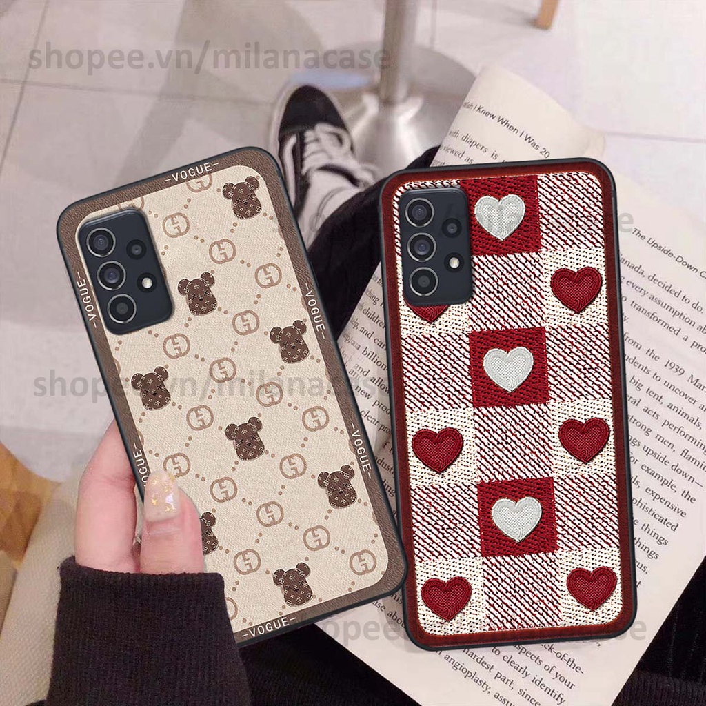 Ốp Samsung A32 / A52 / A72 hình trái tim be love tình yêu siêu đẹp, cá tính, thời trang