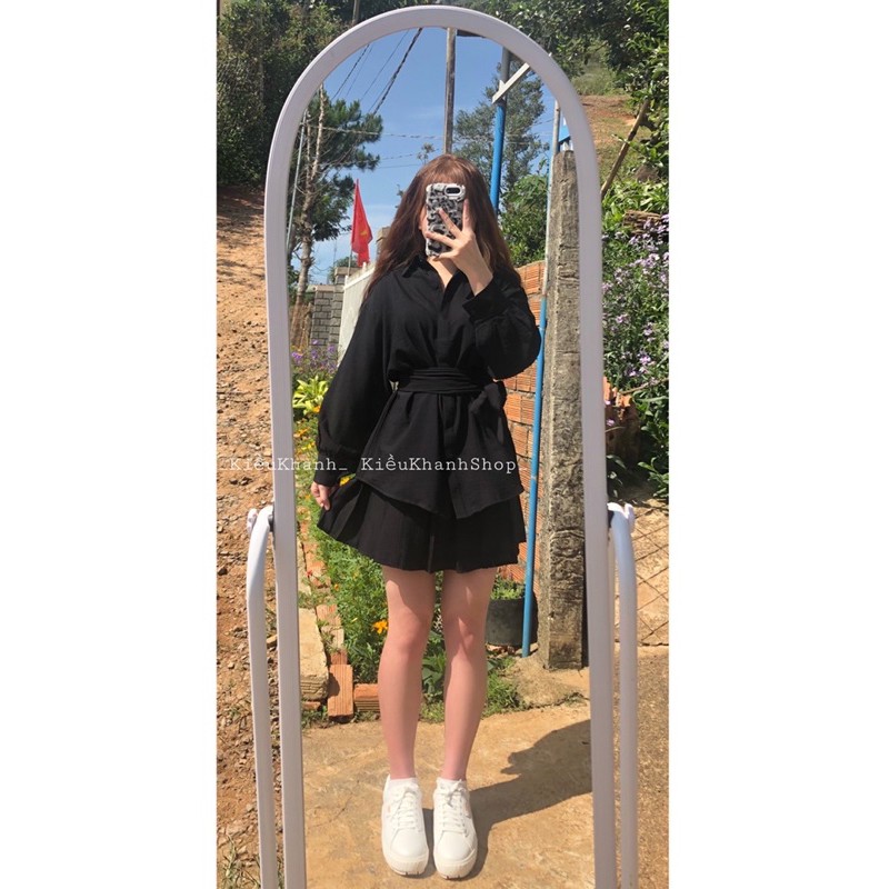 Set 3 món sơmi + cv (Ảnh thật shop chụp) Hàng chuẩn L1 | BigBuy360 - bigbuy360.vn