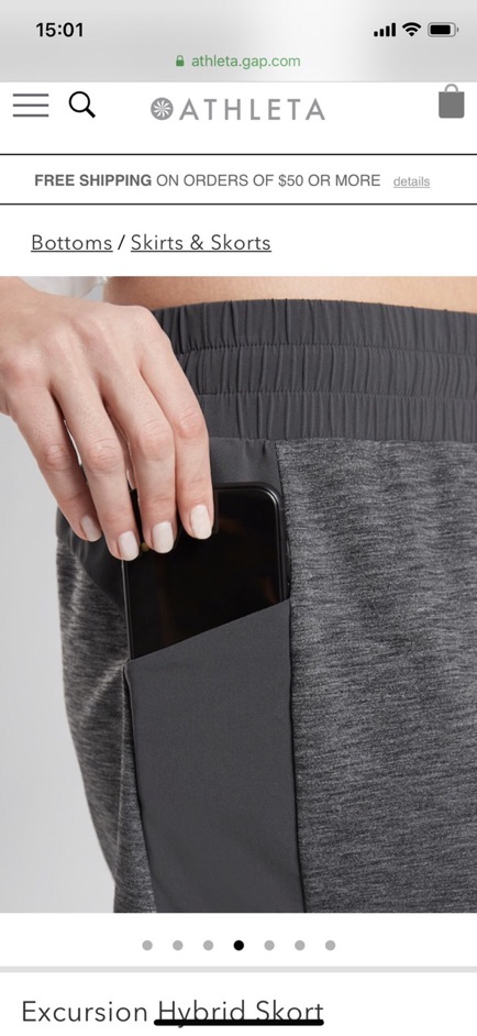 Quần váy short Athle xuất xịn