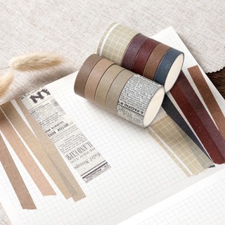 Băng keo giấy phối màu đáng yêu trang trí DIY
