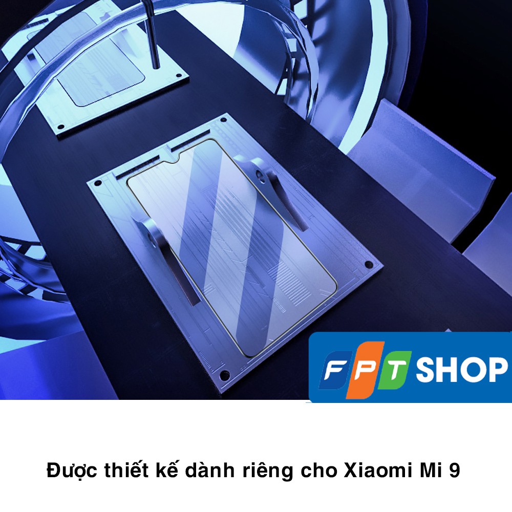 Kính cường lực Mi 9 chính hãng KingKong WK nguyên box – Dán màn hình Xiaomi Mi 9