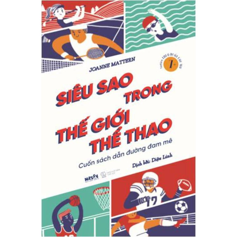 Sách - Siêu sao trong thế giới thể thao - Cuốn sách dẫn đường đam mê